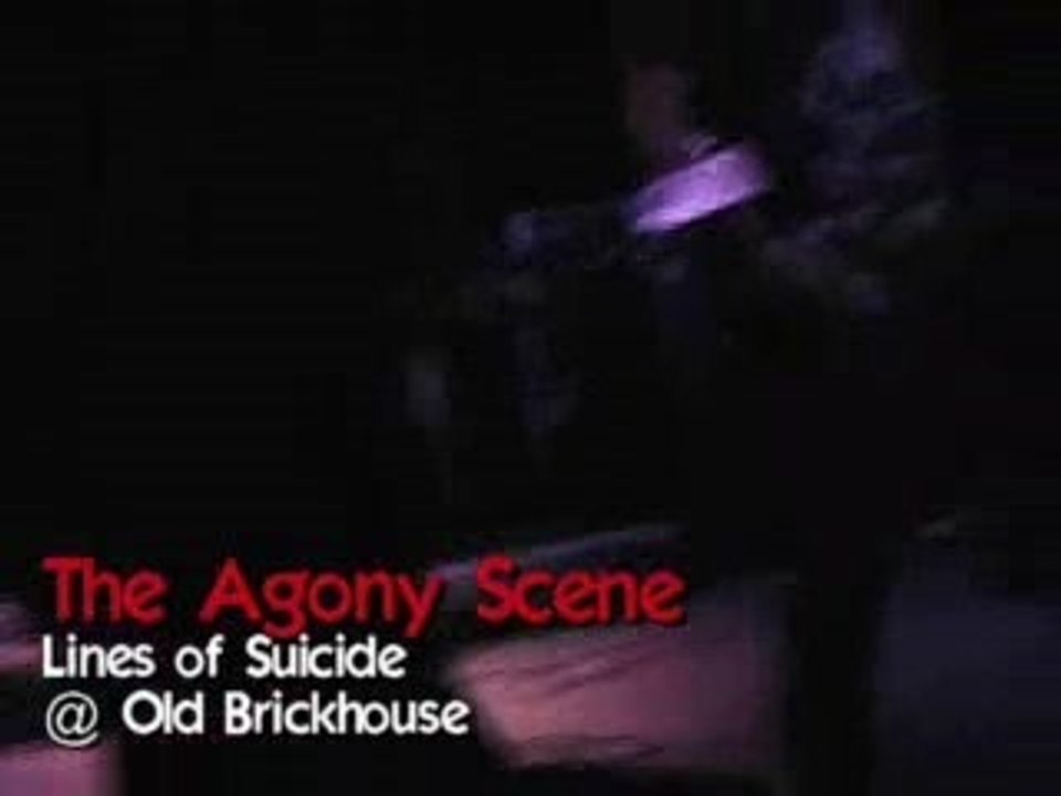 The Agony Scene - Lines of Suicide