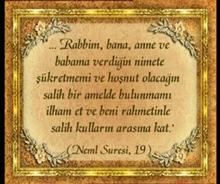 Hz. Süleyman'ın duaları