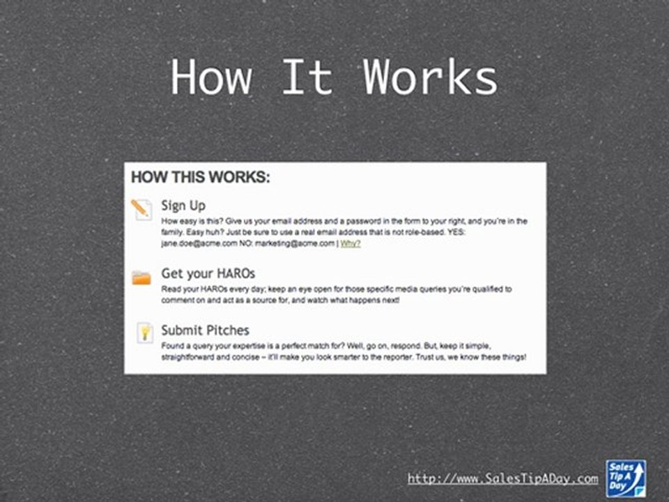 Help a Reporter Out (HARO) - #9 of the 30 Best Ways to ...