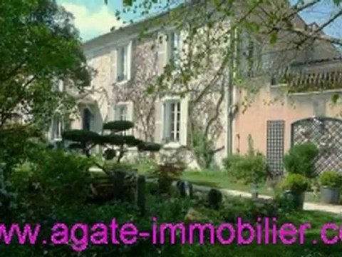 ref 8497 MAISON BOURGEOISE A VENDRE AVEC PISCINE 33210 LANGON IMMOBILIER GIRONDE