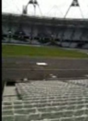 Premier coup d'oeil dans le stade des JO de Londres