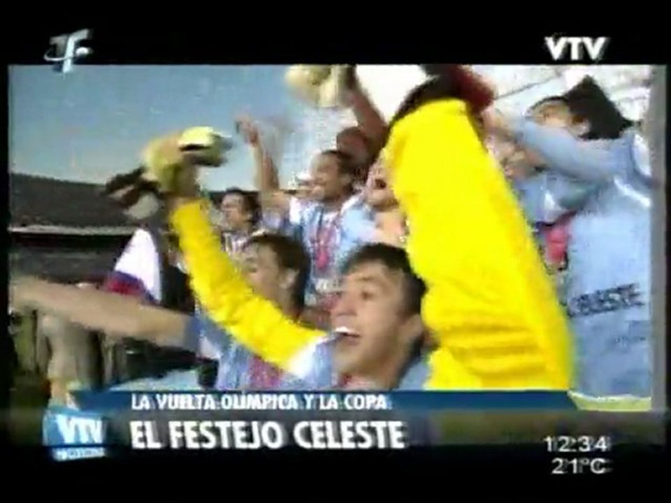 El festejo Celeste