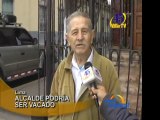 Alcalde de Chorrillos podria ser vacado si no cumple con restaurar parque