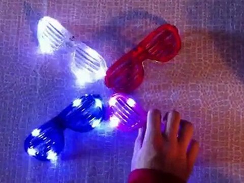 LUNETTES LUMINEUSES HEART JACKING, LUNETTES LUMINEUSES LED