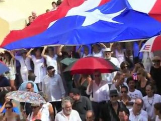 Entierro de Lolita Lebrón, héroe de nuestra independencia