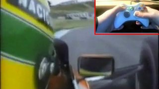F1 2011 Gameplay Ayrton Senna Mod