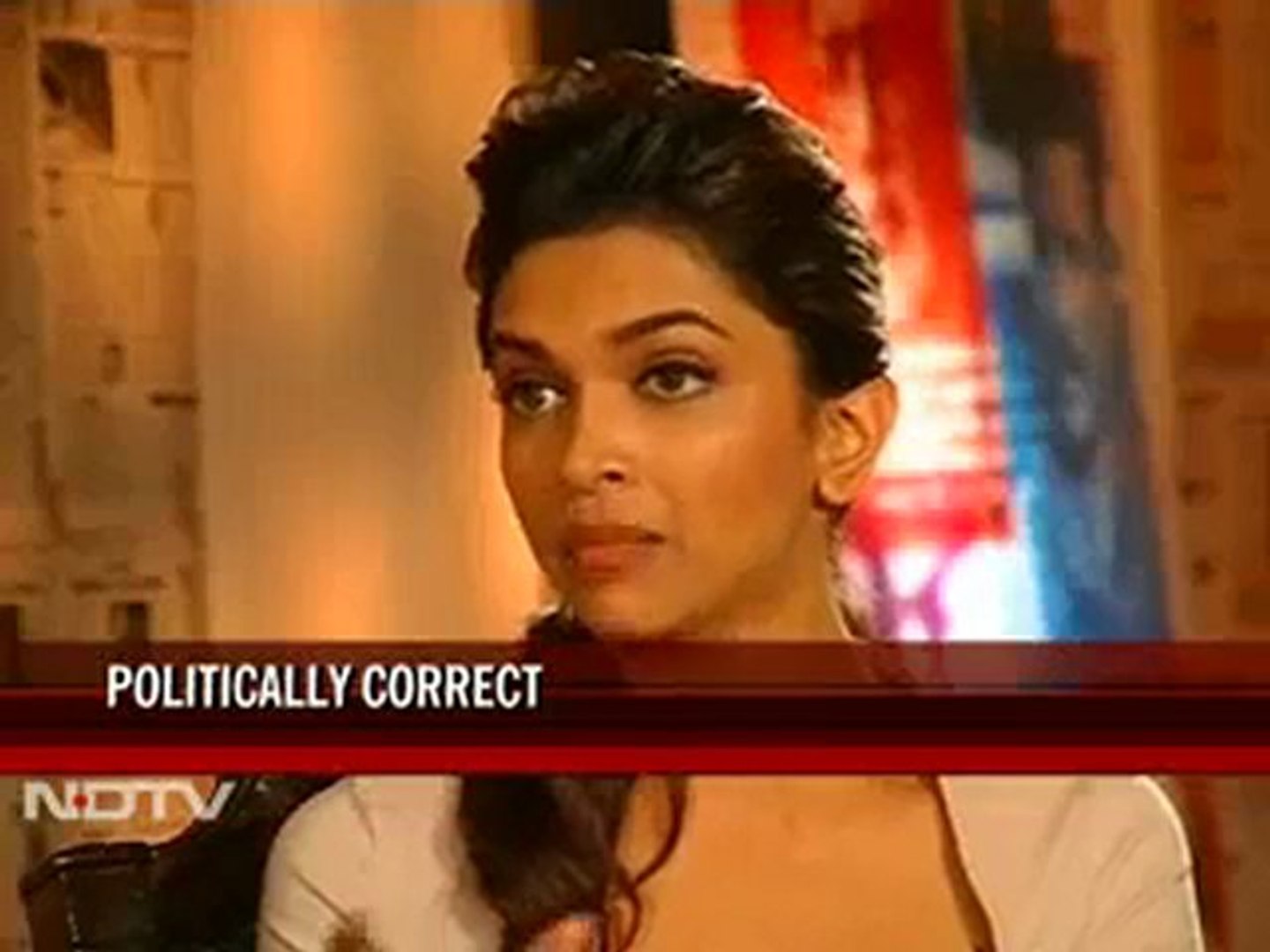 ⁣Deepika's politically correct