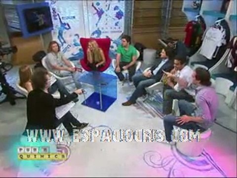 Peter, Rochi y Nico en PQ 1 (ESPACIOCRIS)