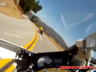 Head-on-Cycle Motor Crash!