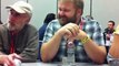 Comic Con 2011 - Robert Kirkman, Steven Yeun, Jeffrey DeMunn in The Walking Dead Press Room