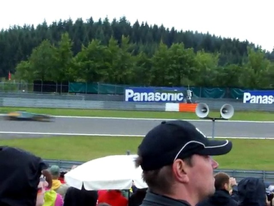 Grand Prix F1 Nurburgring 24 07 2011 Tour de chauffe avant départ