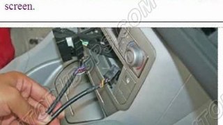 how to install citroen c5 car dvd gps player