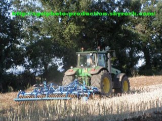 John Deere 8320 et Lemken Karat 9