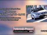 Essai Alfa Romeo 166 V6 Turbo - 2.5 V6 - 3.0 V6 - Autoweb-France