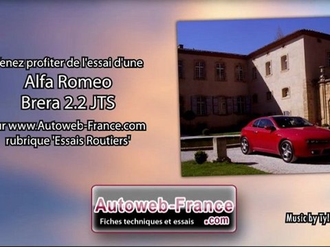 Essai Alfa Romeo Brera 2.2 JTS - Autoweb-France