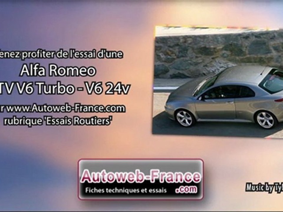 Essai Alfa Romeo GTV V6 Turbo - V6 24v - Autoweb-France