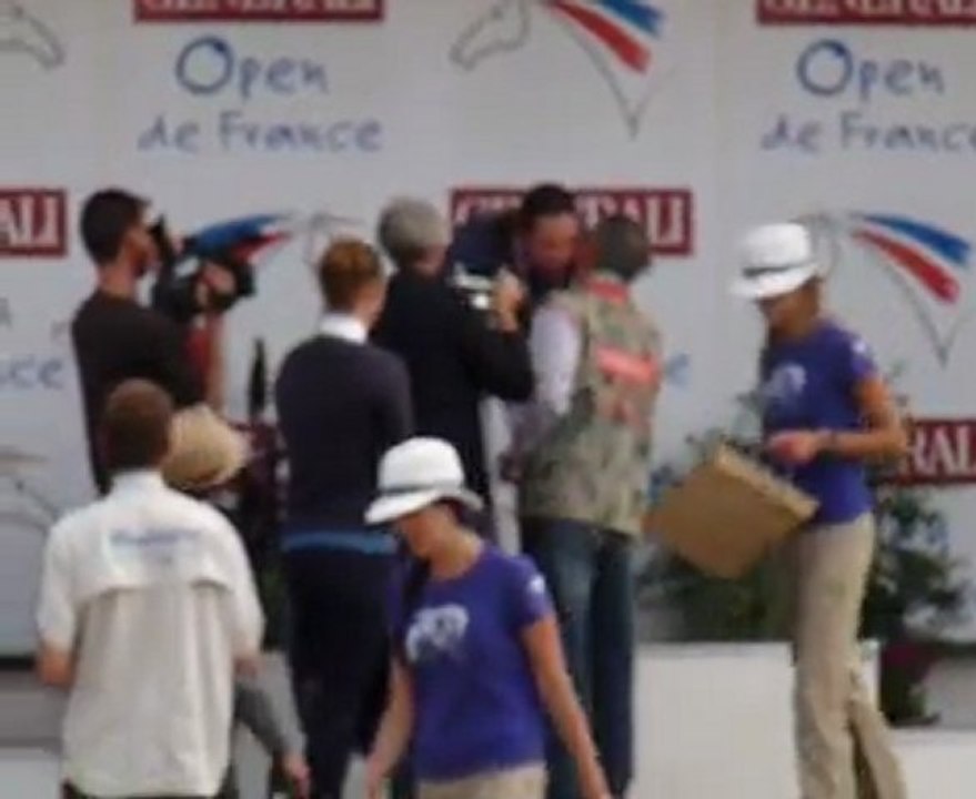 Remise des prix, championnats de France 2011