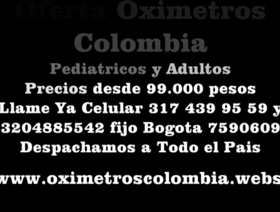 Venta de (oximetros)