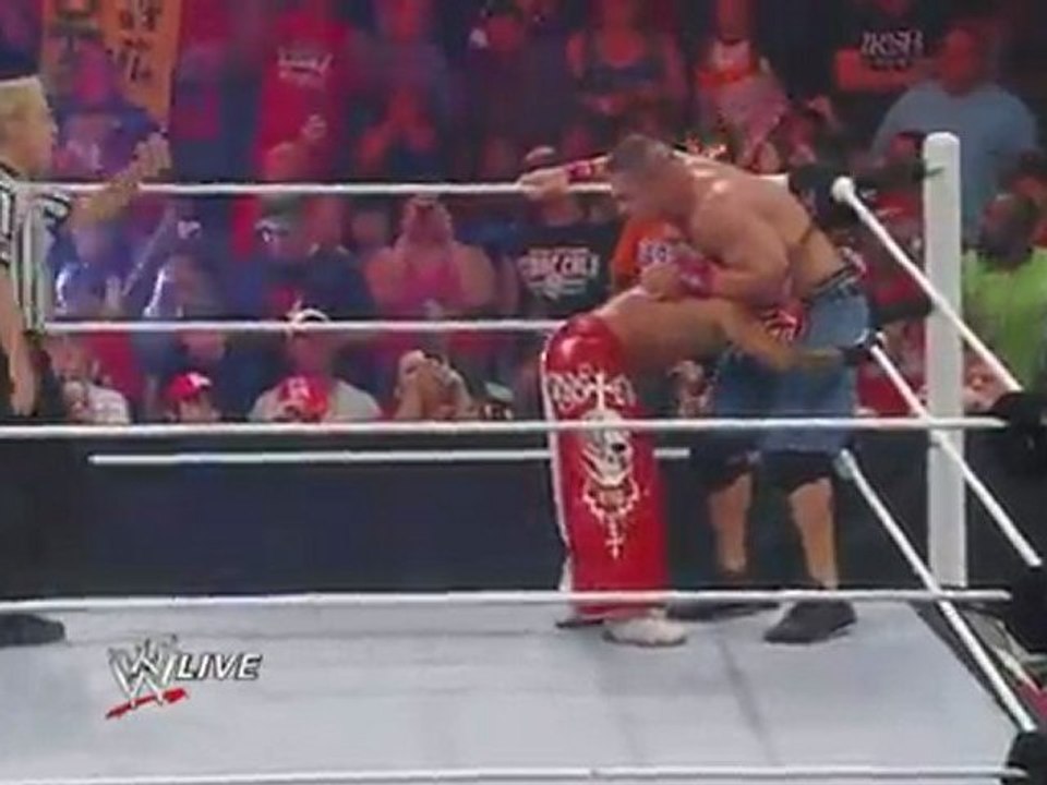 Rey Mysterio vs John Cena - WWE Championship Match