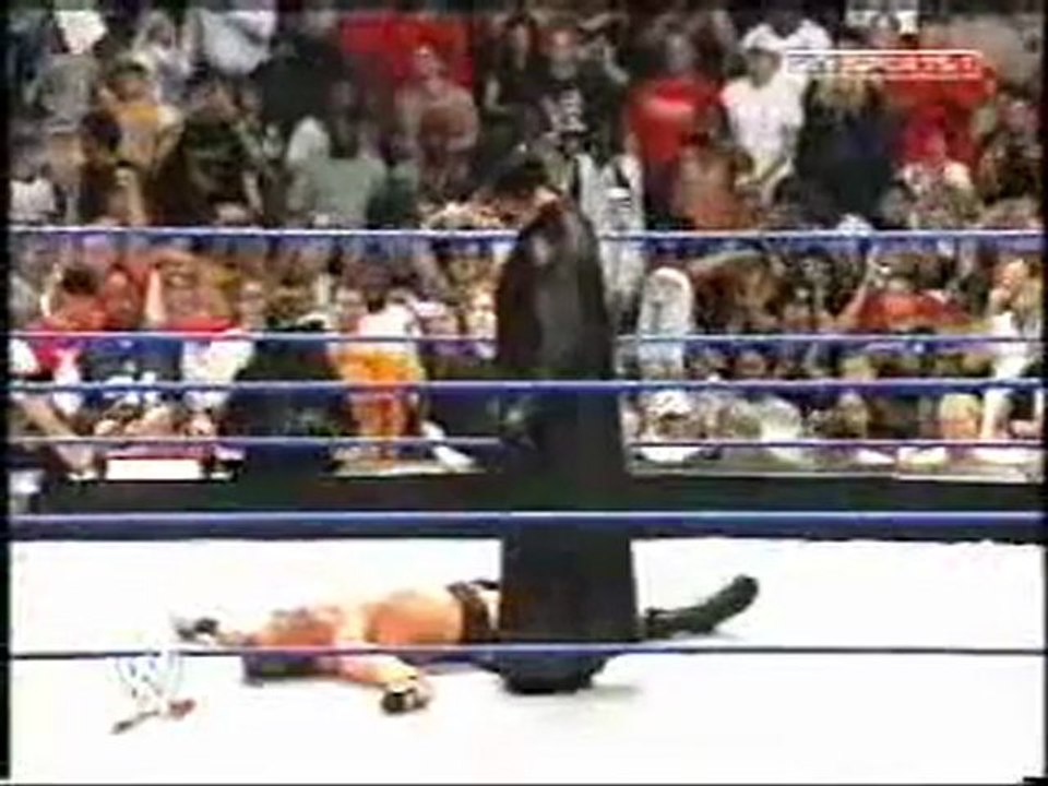 WWE Smackdown - Undertaker challenges JBL 2004