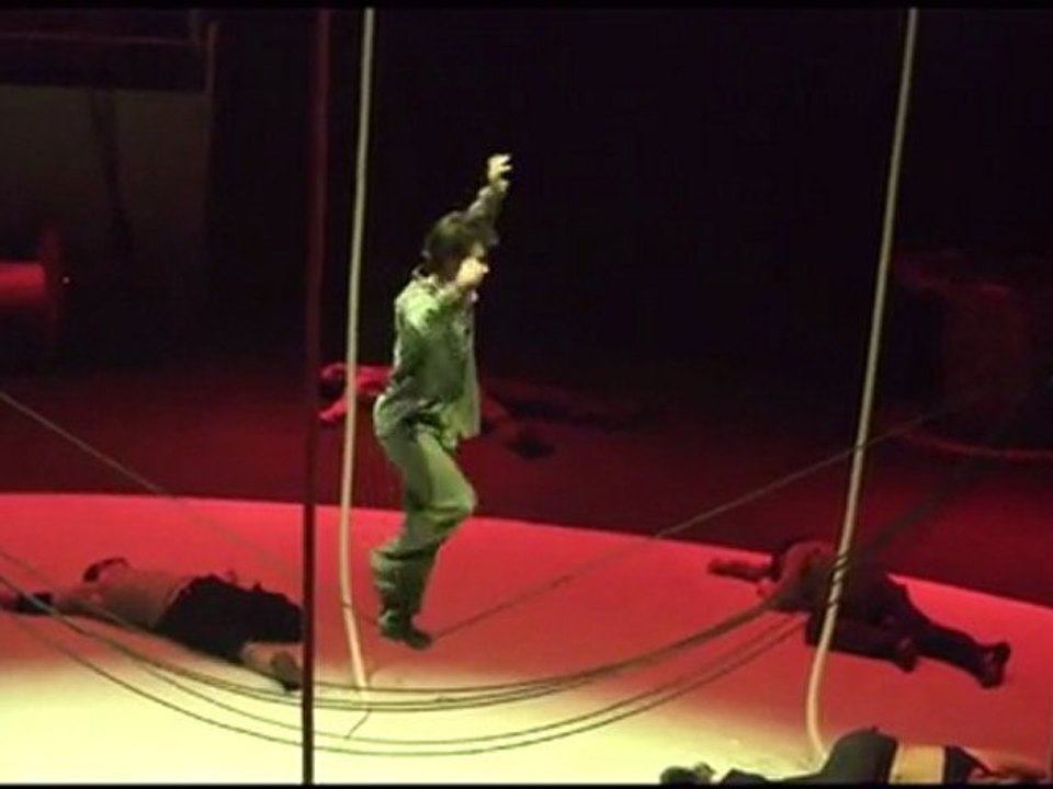 ALEXANDER WEIBEL-slack wire act -presents Art agency Valentino