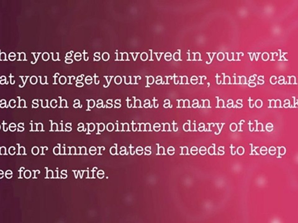 Saving marriage