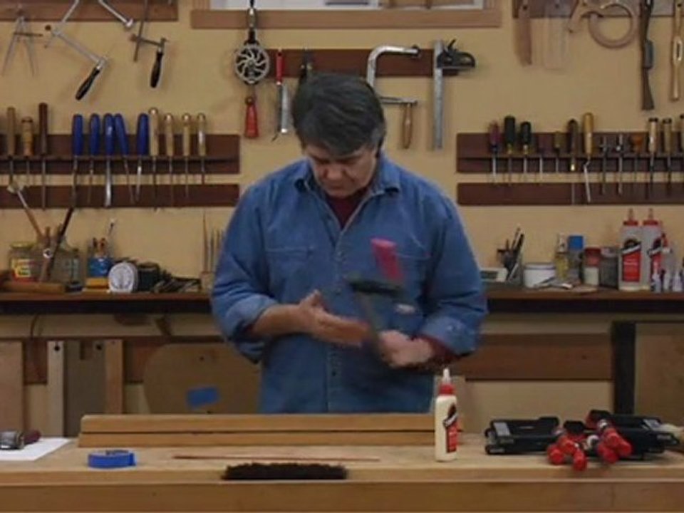 Making a Guitar Herringbone - Excerpt from Guitar Making DVD