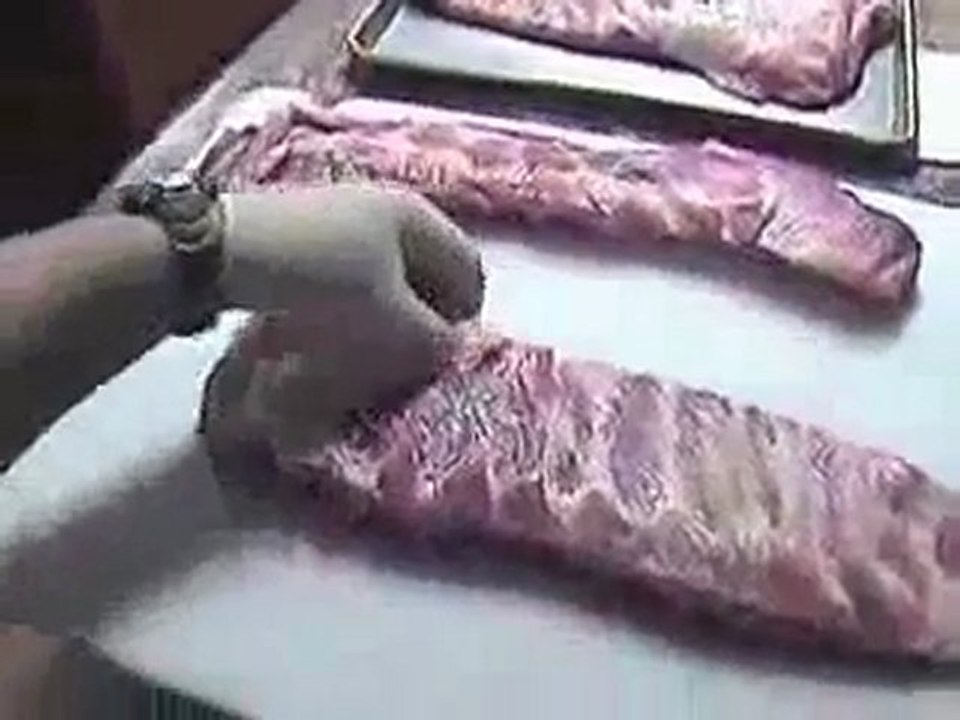 Competition BBQ Secrets - Trimming Spare Ribs Into St Louis Style Ribs