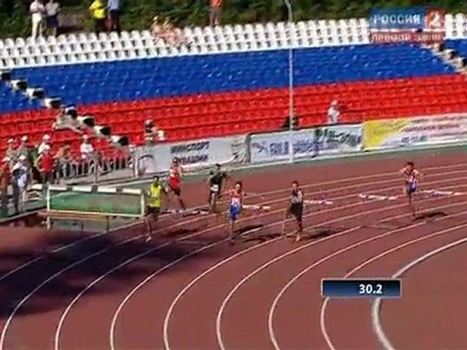 400м с/б Мудчины Финал Чемпионат России в Чебоксарах 2011 - www.MIR-LA.com