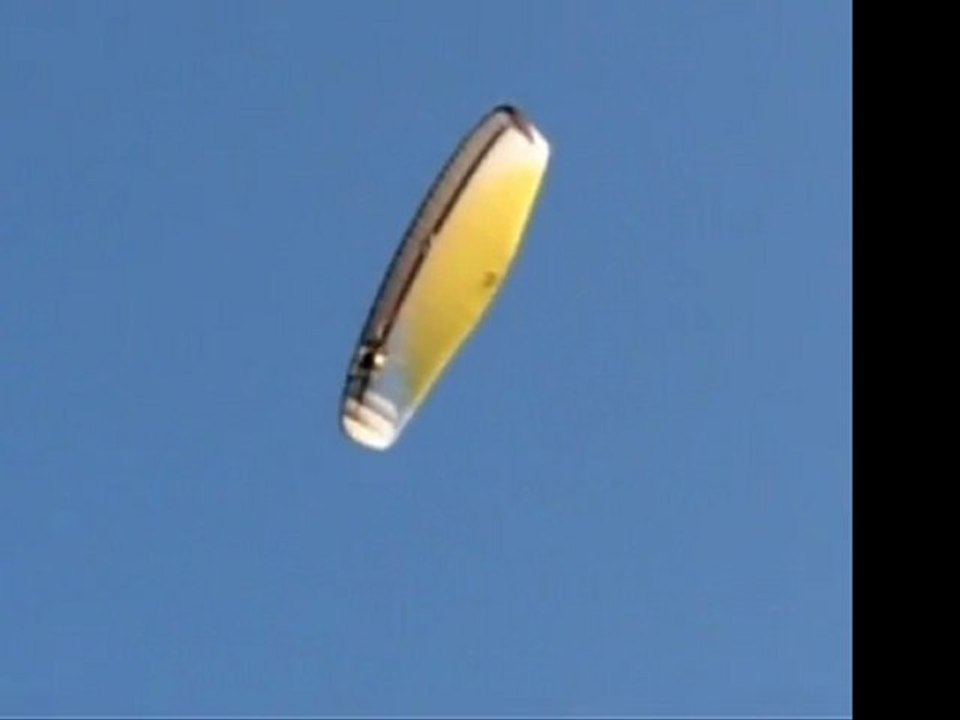 mon premier déco toute seule en paramoteur