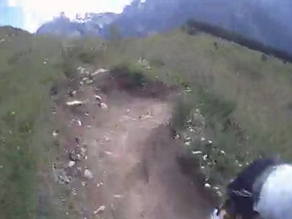 Piste rouge vallon - les 2 Alpes