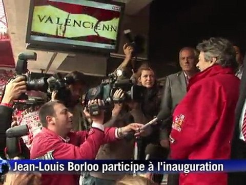 Jean-Louis Borloo inaugure le nouveau stade de Valenciennes