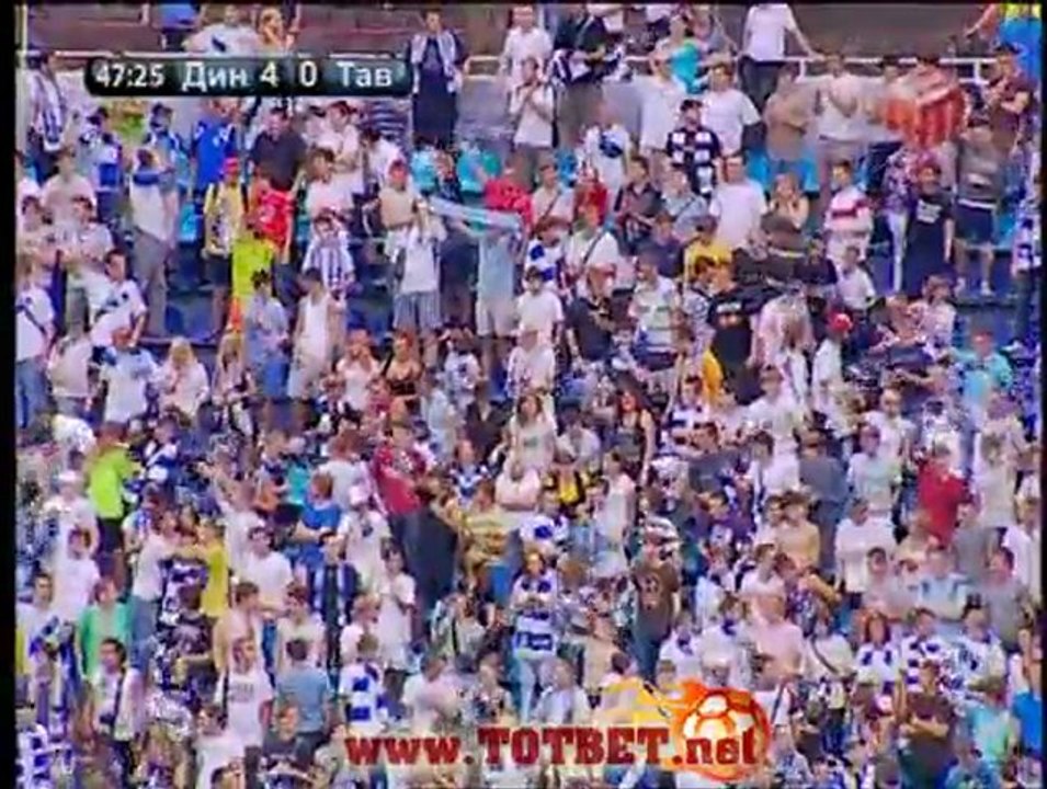 Динамо - Таврия (6-0) 25.07.2009