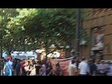 Napoli - Continua la protesta dei disoccupati Bros