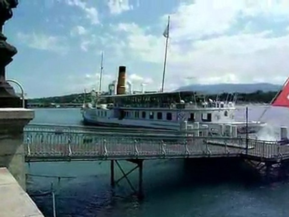 Un bateau à Genève