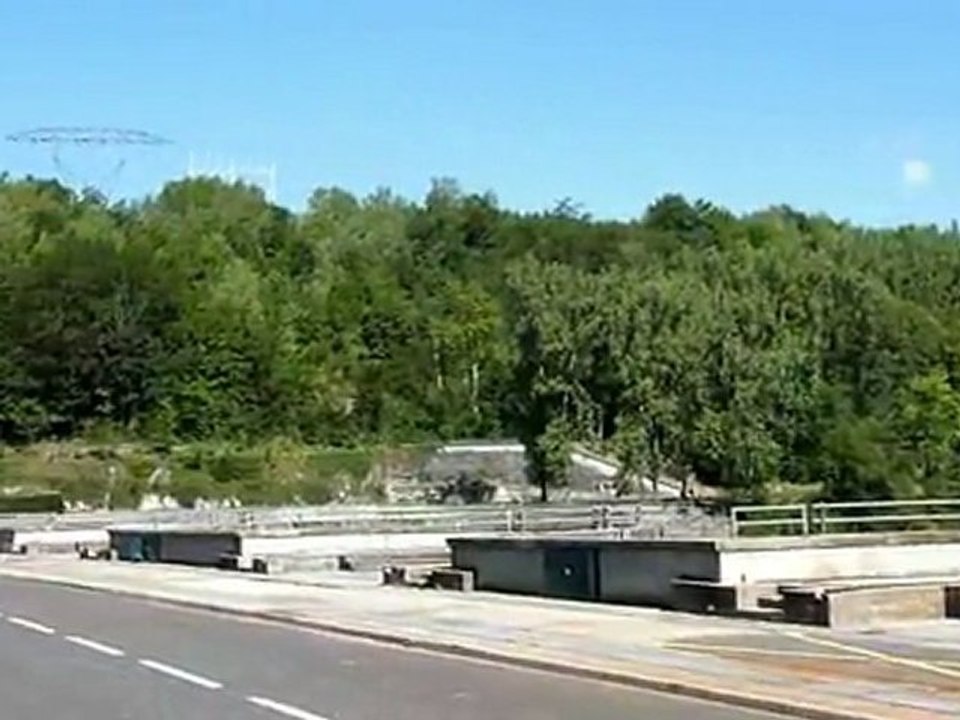 Le barrage de Genissiat