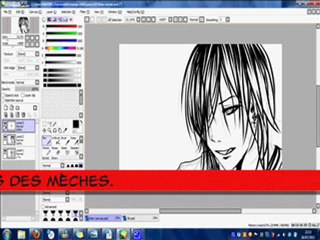 Tuto : comment dessiner les cheveux de Tomoe