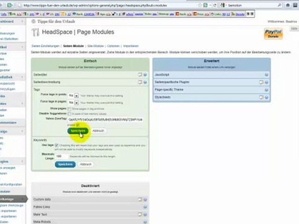 Headspace2 - Wordpress SEO-Plugin