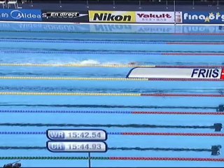 26/07/2011 : fin de la finale du 800m NL (F)