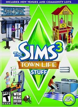 The Sims 3 Town Life Stuff Full ISO + Keygen + Reloaded Crack [July 2011]