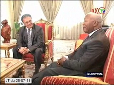 Le DG Afrique et Moyen-Orient de Air France reçu par Isidore Mvouba