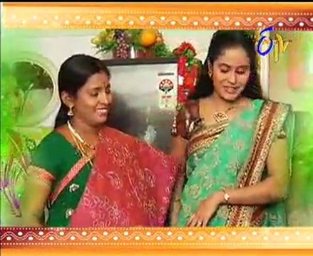 Etv Abhiruchi-Pindi Vantalu,Urinche Vanta,Good food,Sweet Snacks - 04