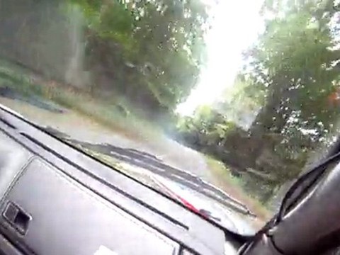 Cam embarqué Rallye Montagne Noire 2011 ES Fontbruno Dauzats Alain / Pages Cécile