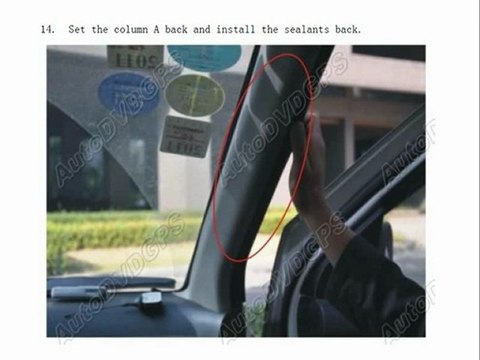 how to install suzuki swift car dvd gps navigation system?