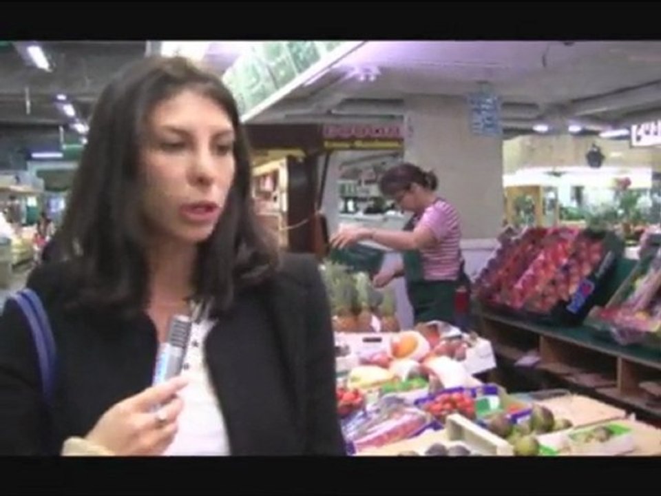 Joyce Levi au marché