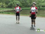 Inline Skating Backward Swizzle