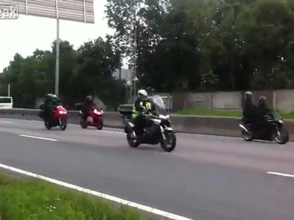 Oslo Utoeya Motorrad Convoy