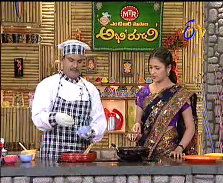 Etv Abhiruchi-Pindi Vantalu,Urinche Vanta,Good food,Sweet Snacks - 01