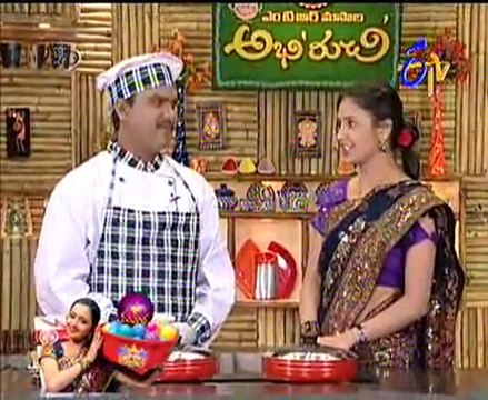 Etv Abhiruchi-Pindi Vantalu,Urinche Vanta,Good food,Sweet Snacks - 02