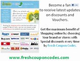 Coupon Codes - Onine Promo Codes, Offers and Deals.